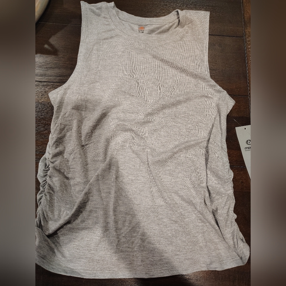 Gray Sleeveless Top